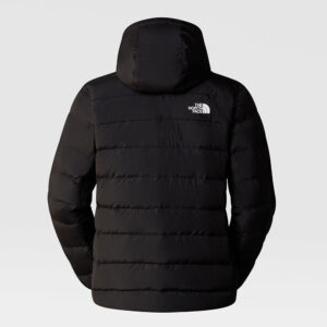 north face black hooded jacket