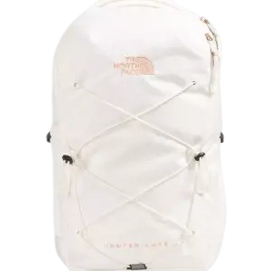 North Face white backpack